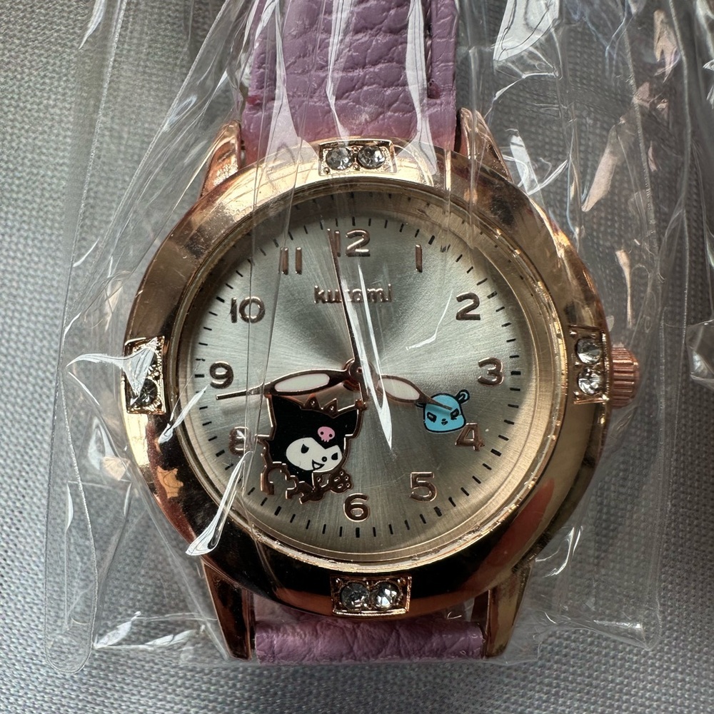 New Stunning Leather Hello Kitty Watches - Pink, Blue, White, Purple